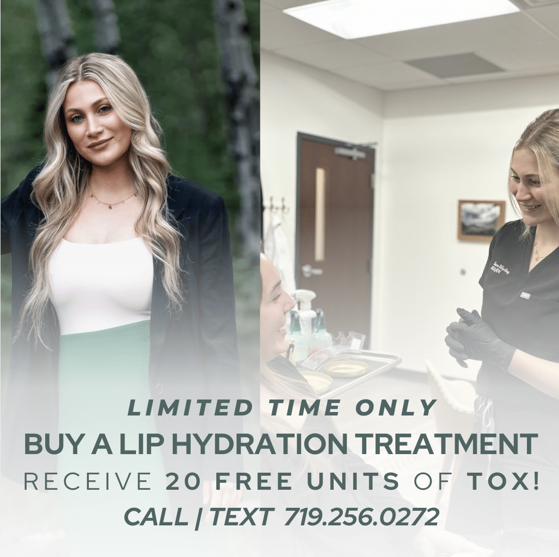 promotion for lip treatment